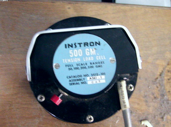 INSTRON Load Cell, 500 g capacity, (50, 100, 200, 500g),